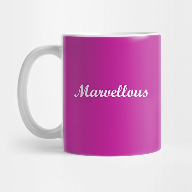Marvellous by thedesignleague